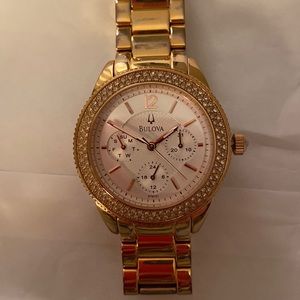 Rose Gold Bulova Watch